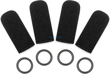 4 Pack Foam Mic Covers For David Clark M-4,M-5,M-7,M-77 Series DC-87 Headset