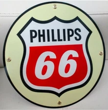 Phillips 66 Gasoline Gas Oil Sign