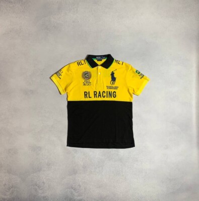 Vintage Polo Ralph Lauren Racing Brazil #5 Polo Shirt | eBay