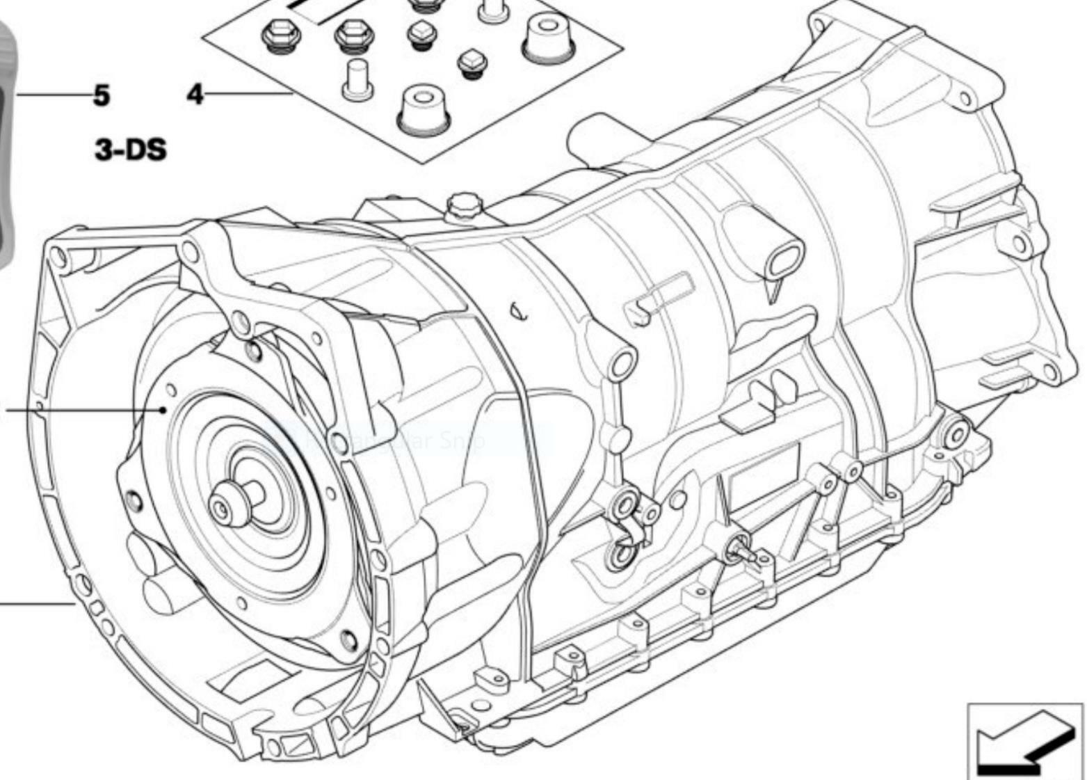 BMW X5 2006 - 13 Automatic Transmission E70 OEM P/N 24007570279 