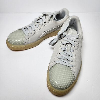 PUMA Suede Jelly Women s 7.5 Glacier Grey Sneakers 365859-02 Shoes NIB