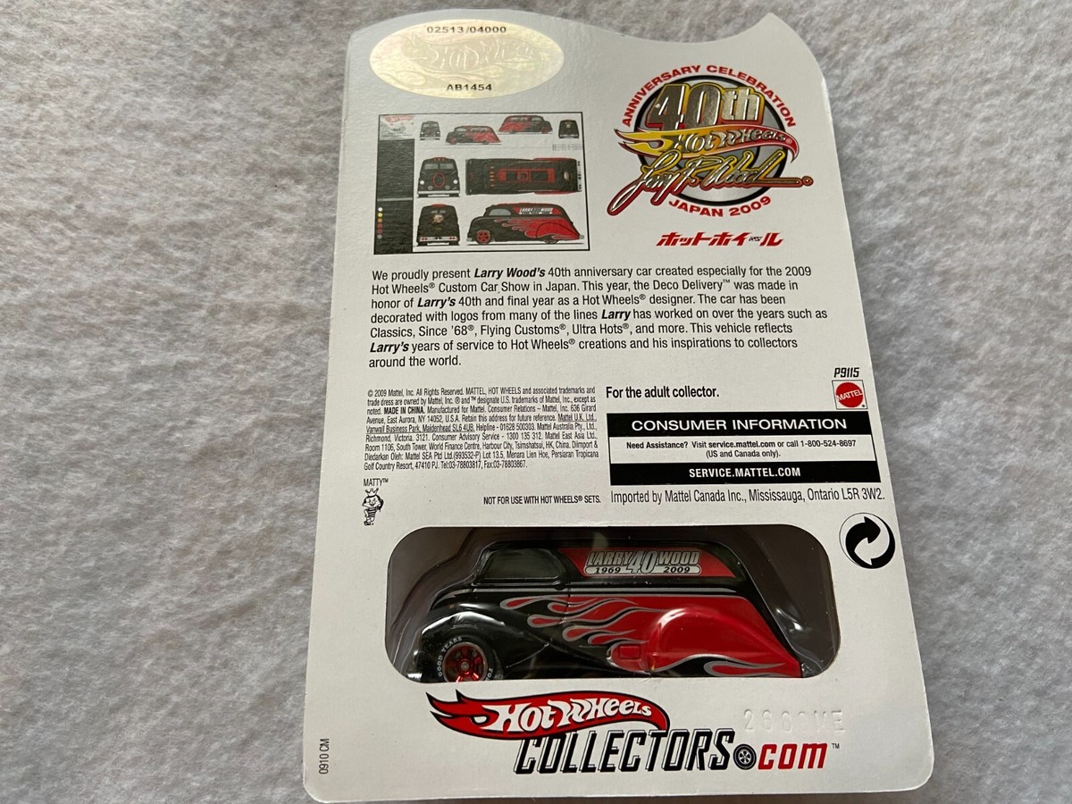 ホットウィール DECO DELIVERY 40周年記念 Deco Delivery Larry Wood 40th Anniversary Hot Wheels | eBay