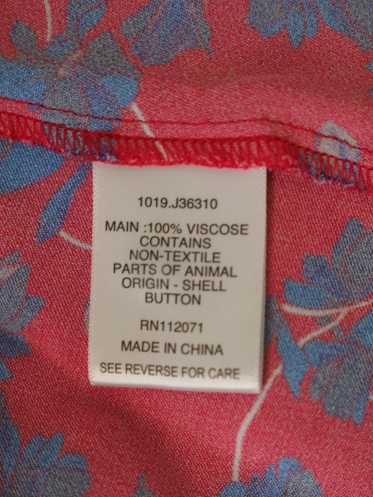 Jigsaw Dress Red/Blue UK 8 Pre-Owned image 6
