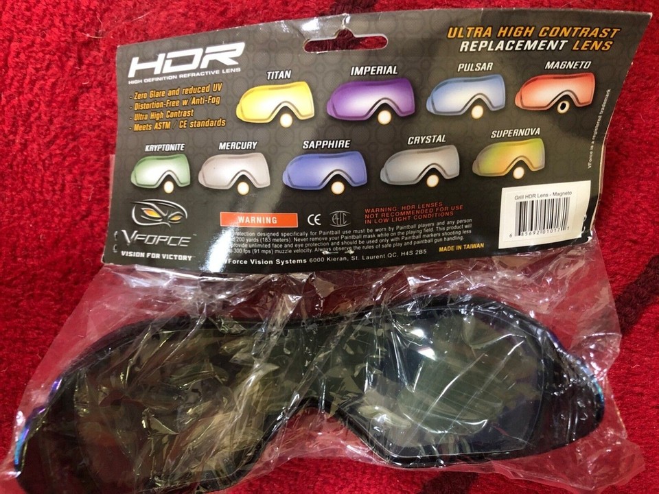 V-Force Profiler Paintball Mask - Terrain w/ Metamorph Lens