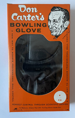  Vintage Don Carter's Bowling Glove Dual Control Men's XL Left - New in Box NOS