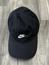 Nike Just Do It Swoosh Adjustable Toddler Baseball Cap Hat Black Great Condition