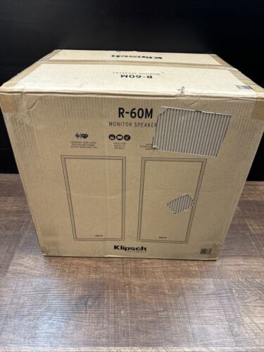 Klipsch R-60M 340W Regal Monitor Lautsprecher (Paar) - Bild 5 von 8