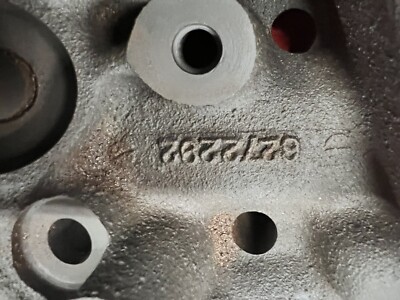 BIG BLOCK CHEVY 1972 402 454 OVAL PORT CYLINDER HEAD #6272292 BARE