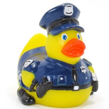Policeman First Responder Rubber Duck