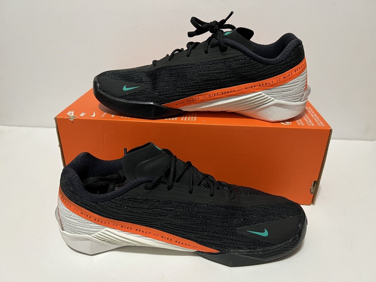 Nike React Metcon Turbo Gym Training Shoes Black/Orange