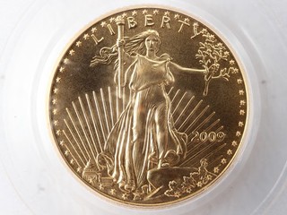 NobleSpirit GOLD 2009 Eagle $5 PCGS Ms70 FIRST STRIKE