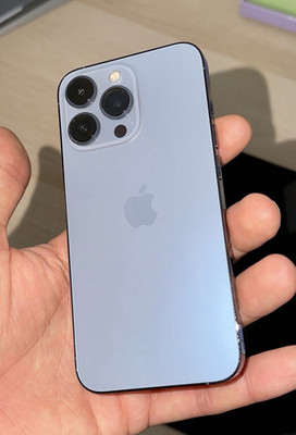 Apple iPhone 13 Pro 256 GB Blau iOS Smartphone Slate Stil
