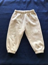 Zara Kids Beige Corduroy Jogger Pants Size 18-24 Months Elastic Waist