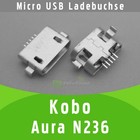Kobo Aura N236 Micro USB DC Buchse Ladebuchse Strombuchse Connector