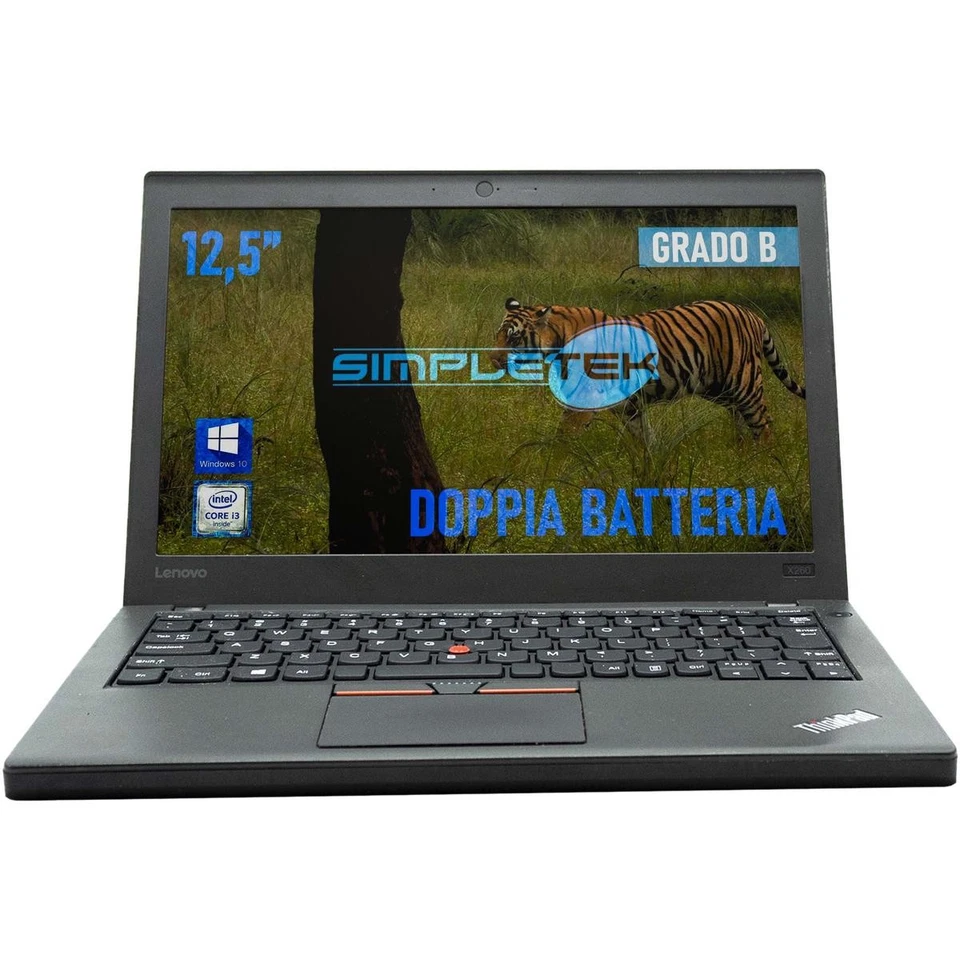 Lenovo X260 I3 12,5" Windows 10 32gb RAM 2tb SSD PC Ordenador Puerto Renovado - Imagen 4 de 4