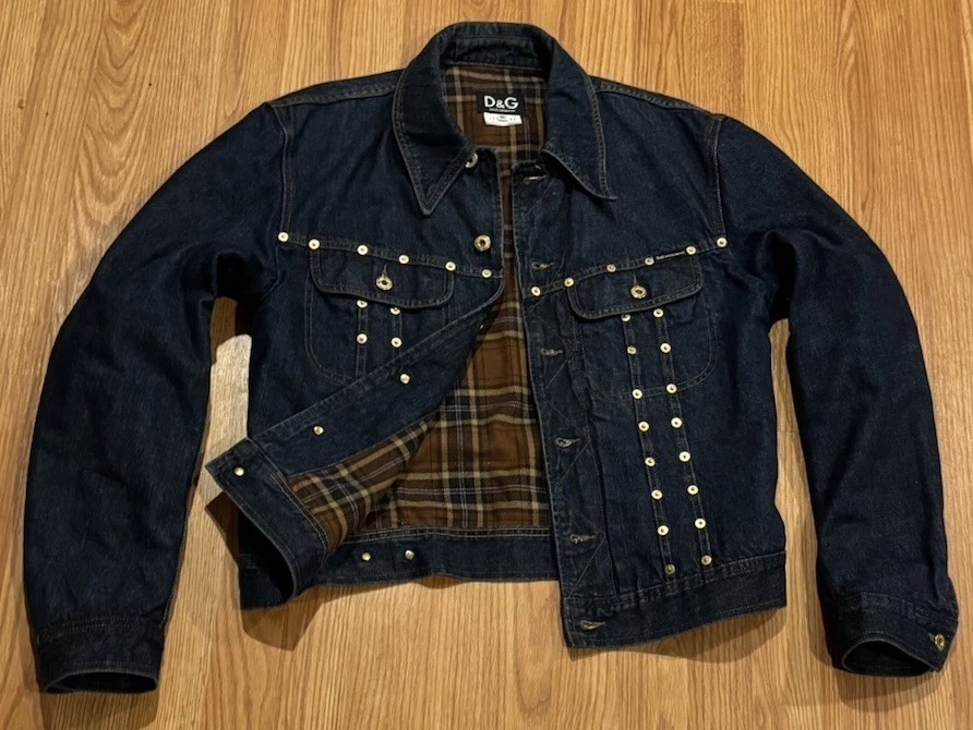 Dolce & Gabbana（D&G） ヴィンテージ加工デニムジャケット 25+ Dolce&Gabbana Women's Denim Coats, Jackets & Vests for Men for