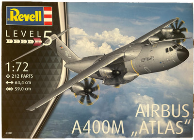 Revell Airbus A400M Atlas 1:72 Nr. 03929 Modellbausatz neu ungebaut