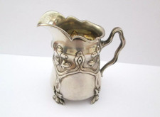 Jugendstil 800 Silber Kanne Eduard Friedmann Wiener Werkstätte um 1890 Museums