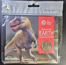 Megalosaurus Dinosaur Coin 2020 50p UK