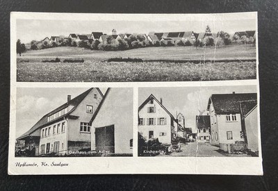 AK Postkarte Upflamör Kreis Saulgau - Zwiefalten ￼ - Ansichten  ( K2)