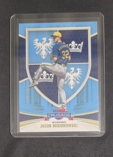 2024 Panini Crusade - Jacob Misiorowski #148 Blue 78/299 (RC) Milwaukee. 