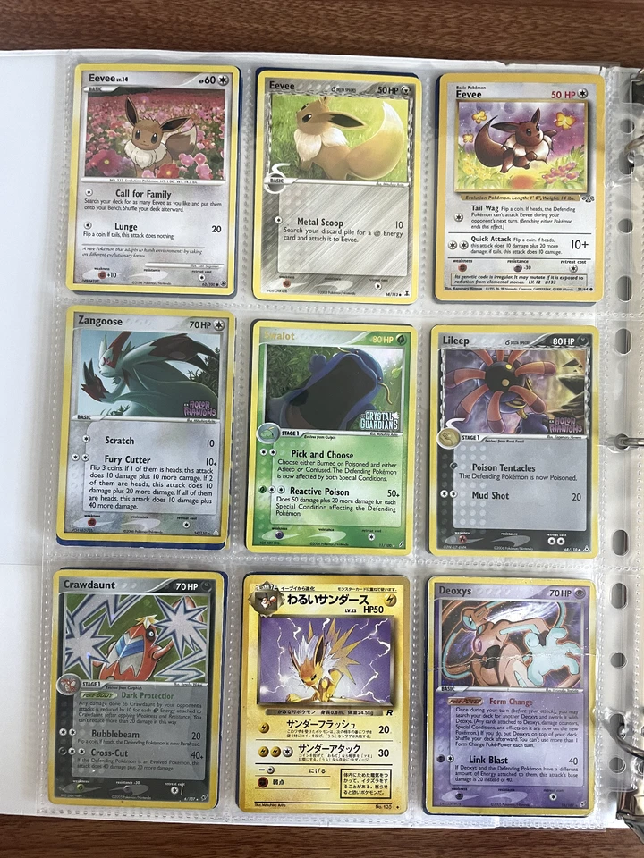 Pokemon TCG Vintage Card Binder Lot 1995-2008 Generations 1-4 - Image 4 of 4