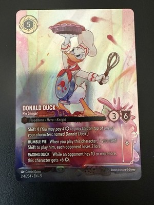 Donald Duck - Pie Slinger (Enchanted) 214/204 Shimmering Skies NM