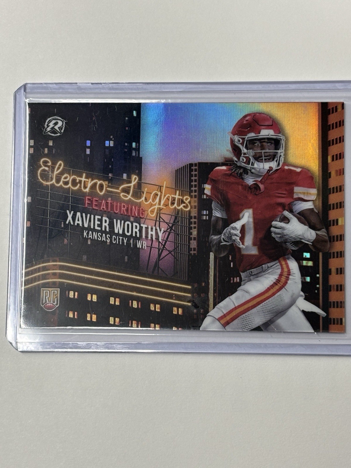 2024 Topps Resurgence Electro Lights Xavier Worthy(RC) SP Case Hit !!