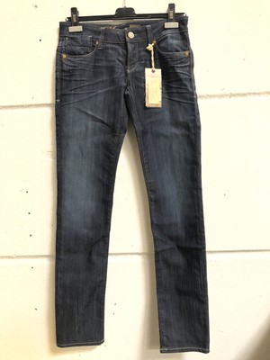 Mavi Damen Jeans Lindy Low-Rise, Skinny Dunkelblau W27 L33