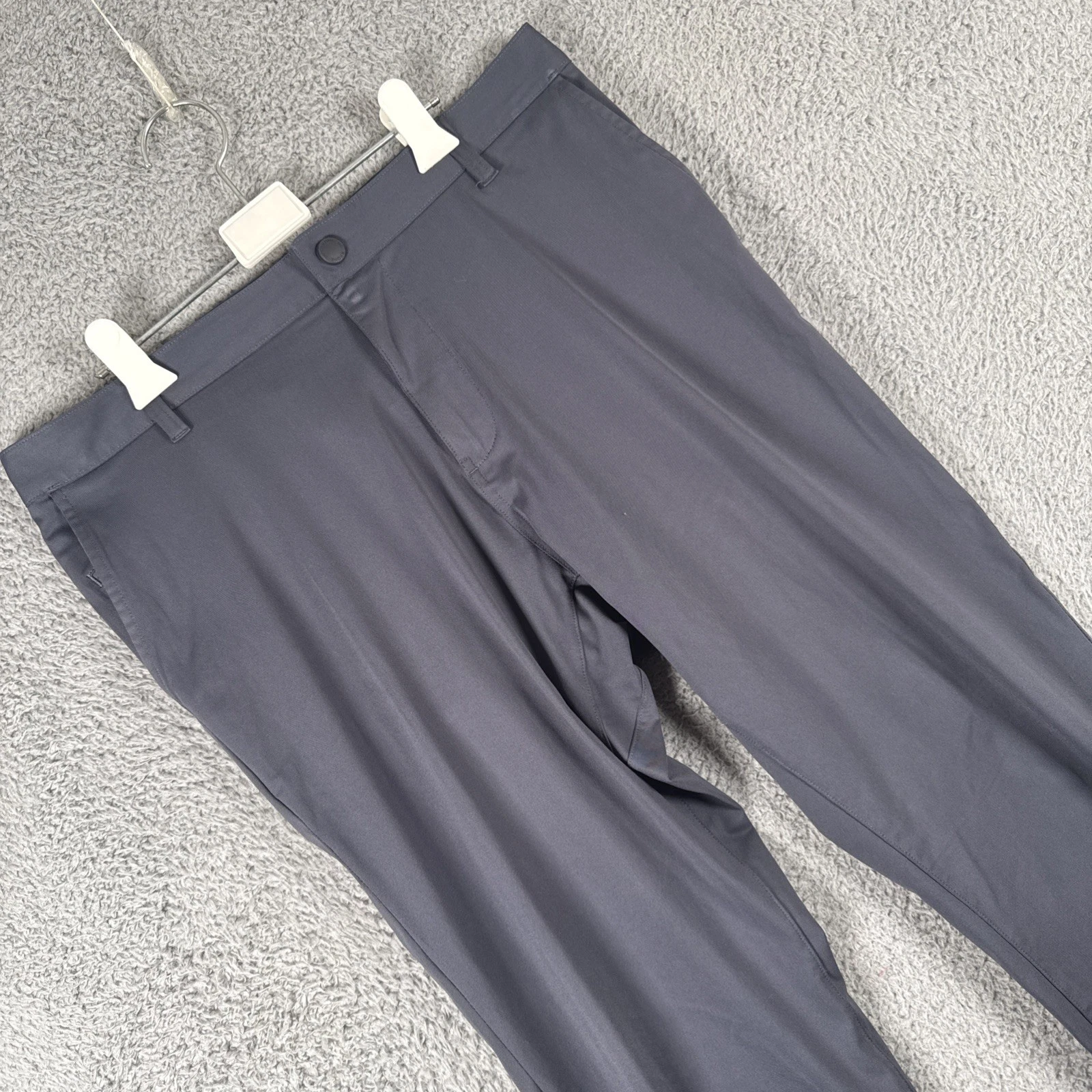 Rhone Commuter Pants Mens 35 (36x26) Gray Performance Chino Straight
