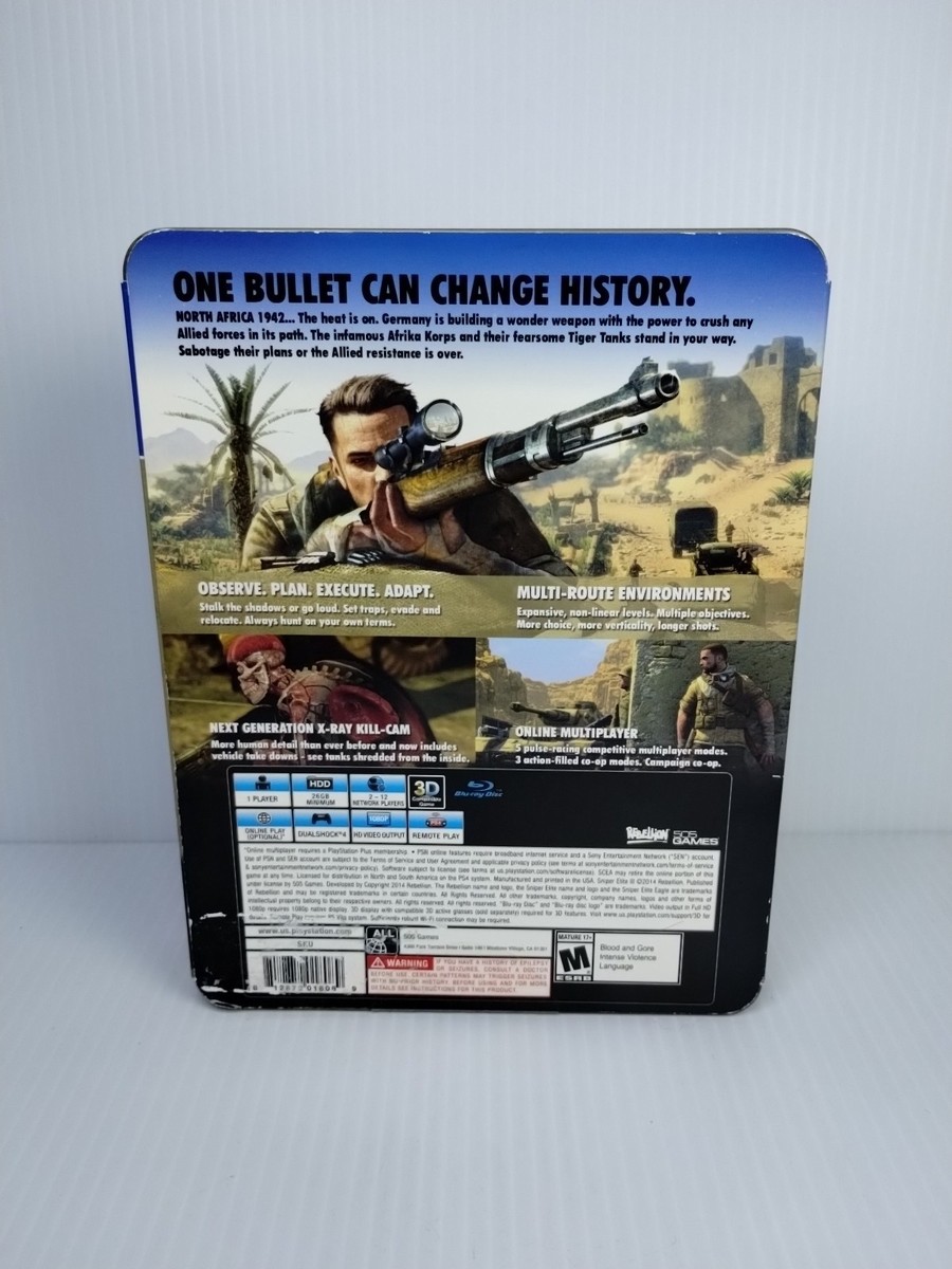 (未使用･未開封品)Sniper Elite 3 Collectors Edition Amazon.com: Sniper Elite III: Collector's Edition - PlayStation 4