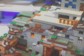 LEGO Minecraft The Mountain Cave #21137 (Retired) Incomplete