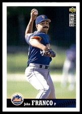 John Franco 1997 Collector's Choice #171 Mets MLB READ FREE SHIP AutographDen