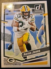 2023 Panini Donruss Football Aaron Jones #105 Green Bay Packers