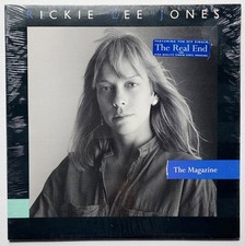 RICKIE LEE JONES - THE MAGAZINE LP 1984 (WARNER BROS.) SHRINK WRAP HYPE STICKER