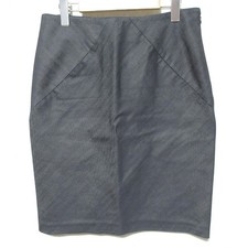 BALENCIAGA deformed cut denim skirt size 44 navy Women USED