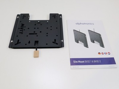 alphatronics Slim Mount BASE1 TV-Wandhalterung 19-27 Zoll Camping Caravan