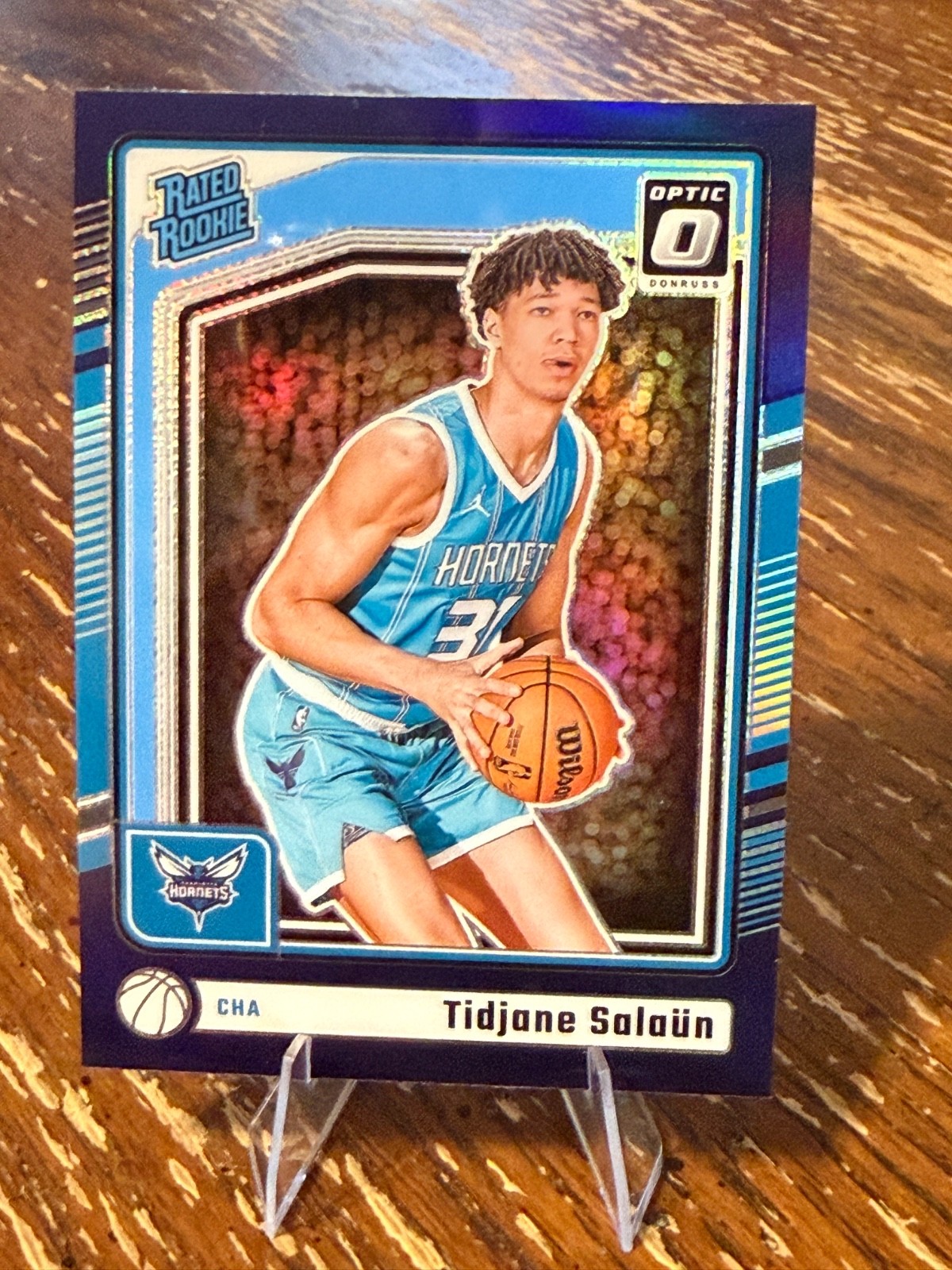 2024-25 Panini donruss optic - Tidjane Salaun purple rated rookie #286
