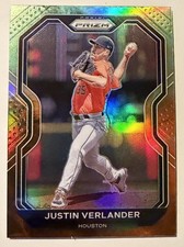2021 Panini Prizm - Justin Verlander #36 Cosmic Haze Prizm