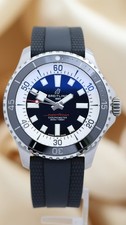 Breitling Superocean Automatik 44mm Schwarz A17376 Original Papiere + Box