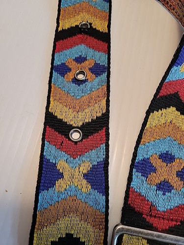 American Girl Embroidered Belt Youth Small 6 - 8 Boho Southwestern Accessory 28" - Picture 3 of 4