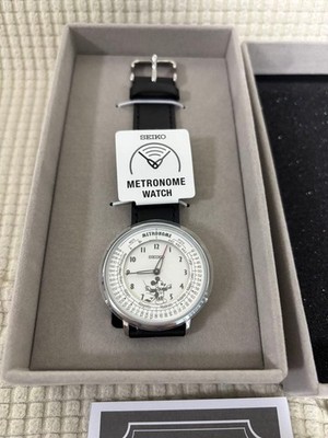 SEIKO Metronome Watch Mickey Mouse Collab Edition Black SMW001D Limited 500