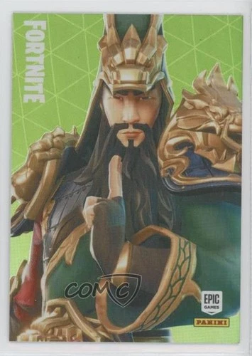 2020 Panini Fortnite Series II Printed in Italy Holofoil Guan Yu #130 wf0