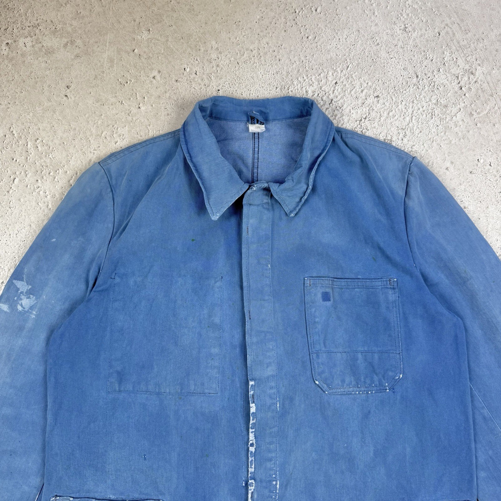 Vintage 60s French Work Chore Le Laboureur Jacket Si… - Gem