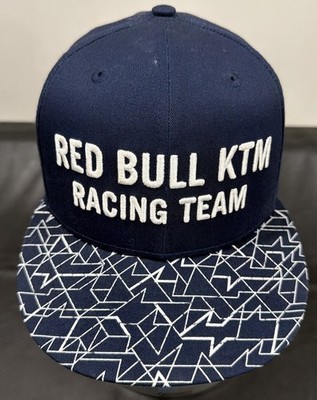 New Era 9Fifty Red Bull KTM Racing Team Hat Cap Size M/L Snapback Motocross