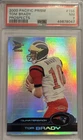 2000 Pacific Prism Prospects Tom Brady Rookie 908/1000 PSA 7 Patriots #156