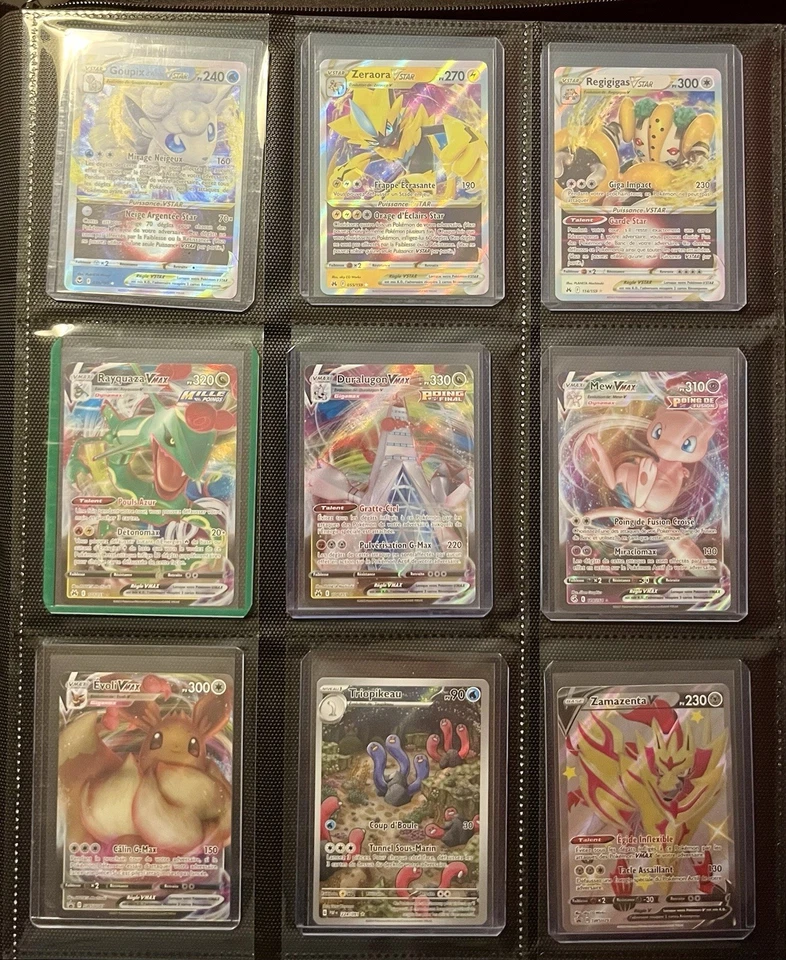 Lot de 10 cartes Pokémon Rare / Reverse / Holo avec 1 ULTRA RARE garantie - Photo 2/4