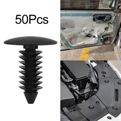 Hochwertige 7 8 mm Auto Clips 50 Stück Kunststoff Innen Nieten Befestigung Set