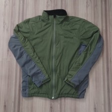 Marmot Womens Windstopper Green  Grey Full Zip Jacket Size Small