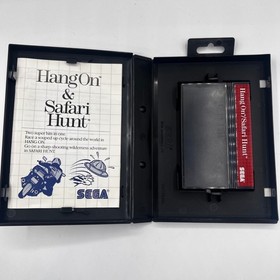 Sega Master System Bundle CIB with 7 Games Sega 3-D Glasses Manuals TESTED